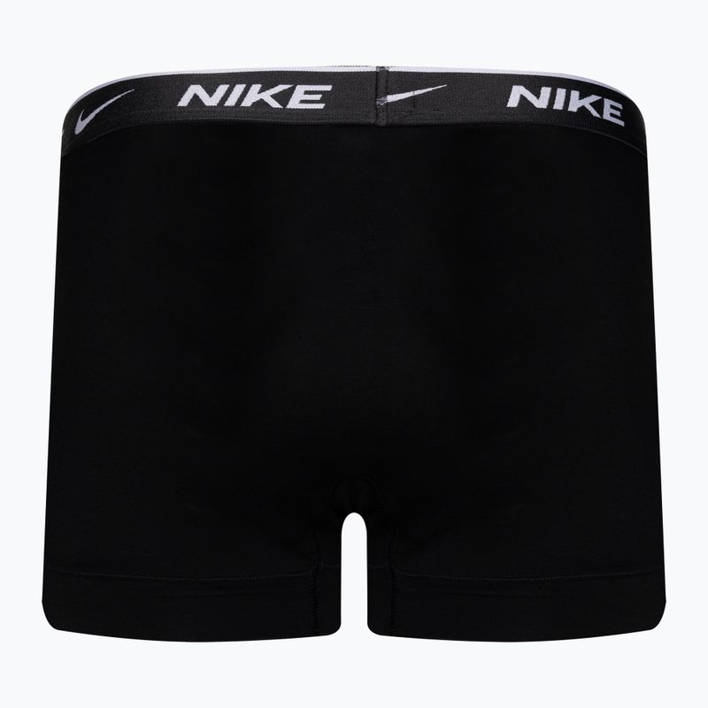 Pánske boxerky Nike Everyday Cotton Stretch Trunk 3 páry čierna/fialová/oranžová 5