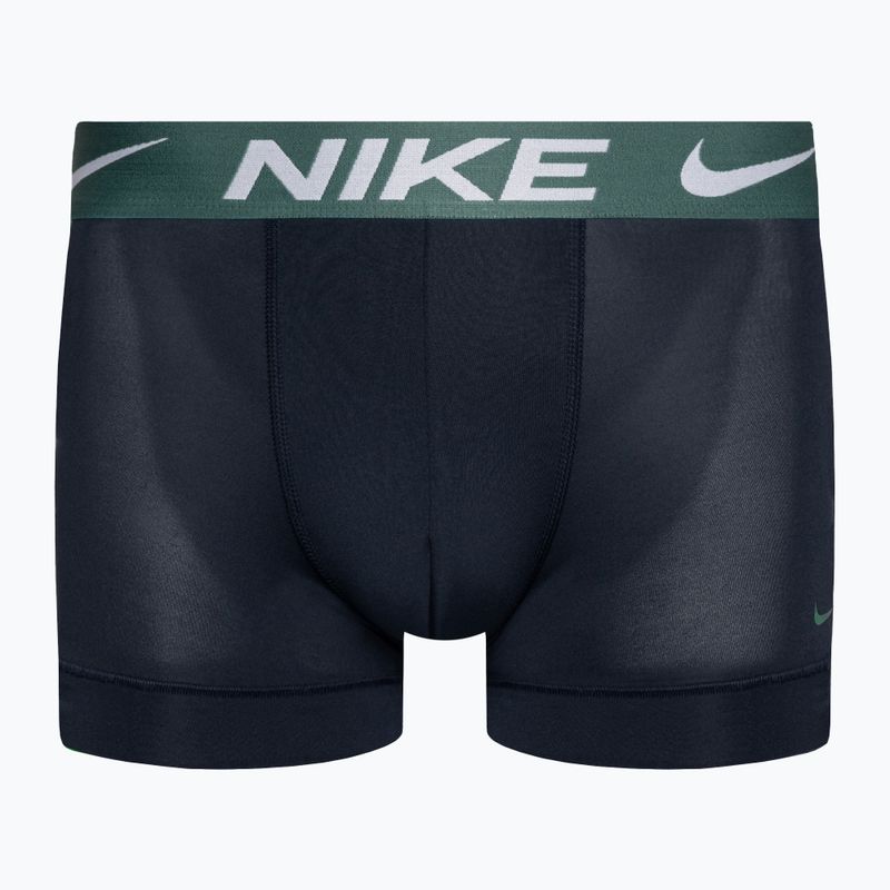 Pánske boxerky Nike Dri-Fit Essential Micro Trunk 3 páry modrá/navy/green 3