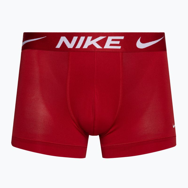 Pánske boxerky Nike Dri-Fit Essential Micro Trunk 3 páry black/red/blue 2
