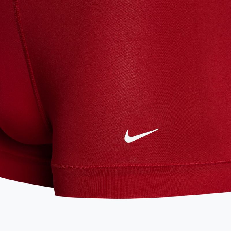 Pánske boxerky Nike Dri-Fit Essential Micro Trunk 3 páry black/red/blue 7