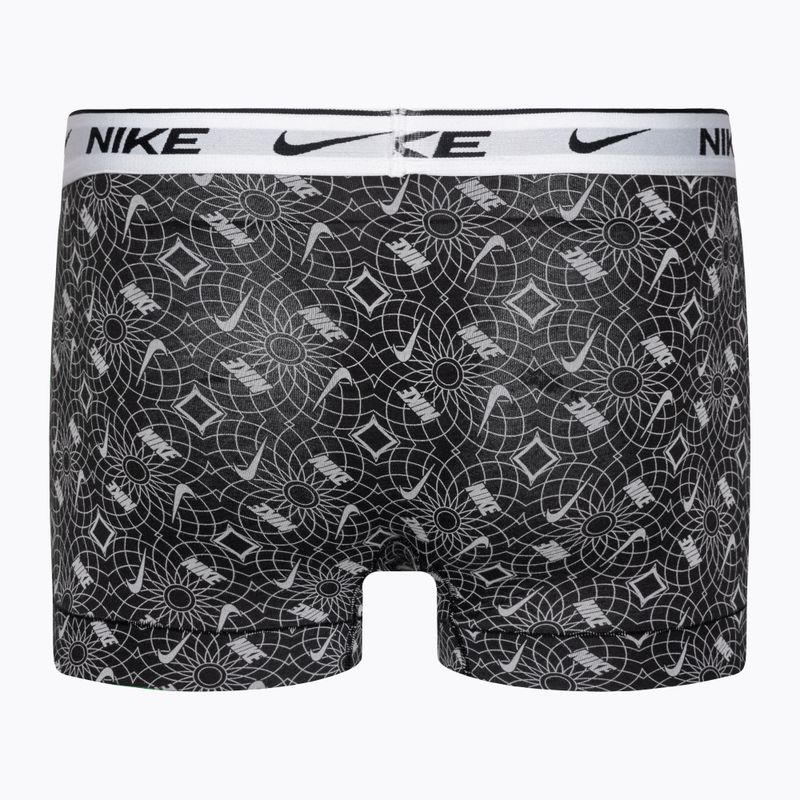 Pánske boxerky Nike Everyday Cotton Stretch Trunk 3 páry black/blue/grey 5