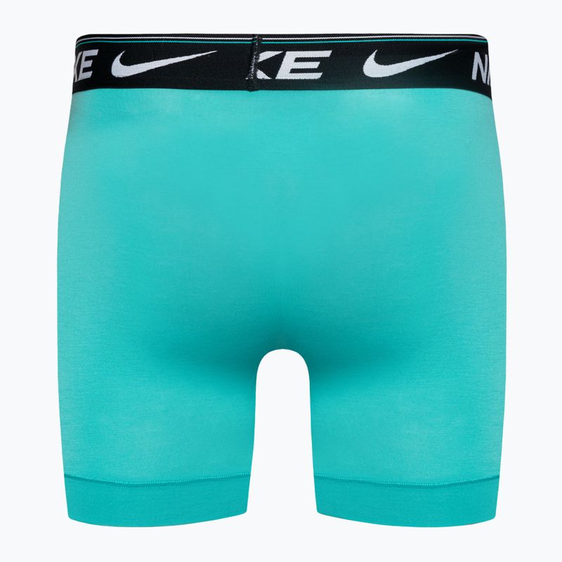 Pánske boxerky Nike Dri-FIT Ultra Comfort Brief 3 páry modrá/sivá/žltá 5