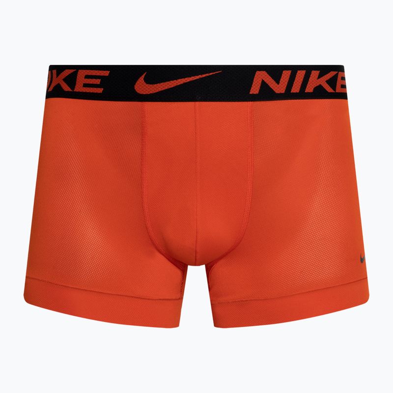 Pánske boxerky Nike Dri-FIT Cotton Trunk 3 páry picante red/laser fuchsia/black 2