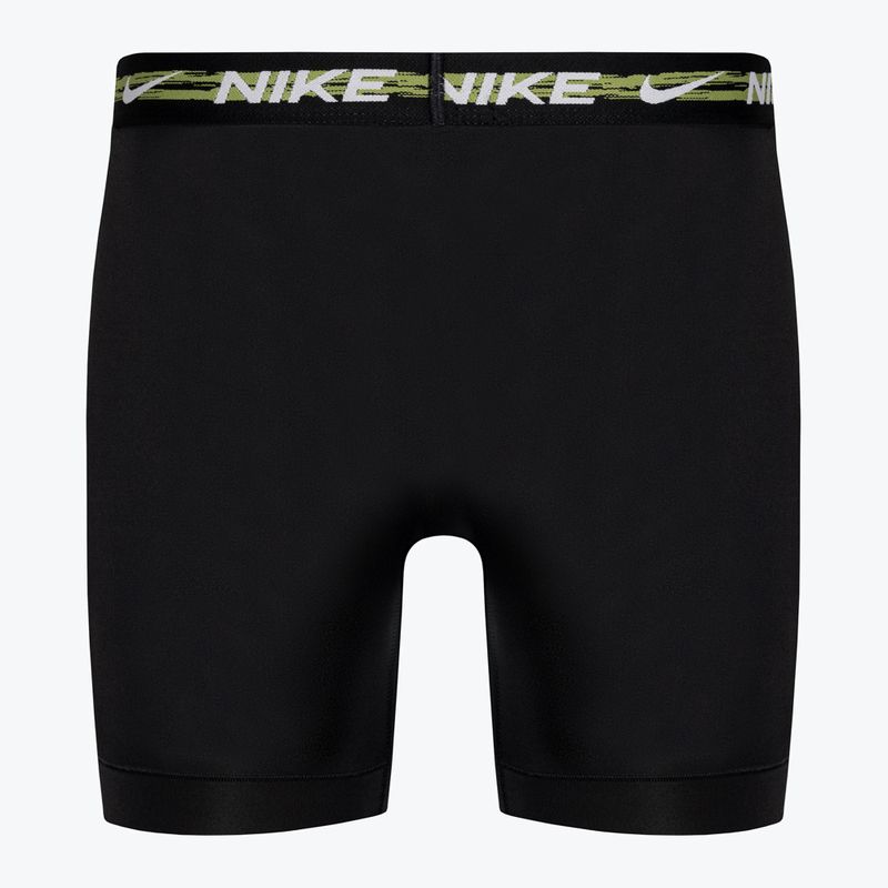 Pánske boxerky Nike Dri-FIT Ultra-Stretch Micro Brief 3 páry laser fuchsia/court blue/black 2