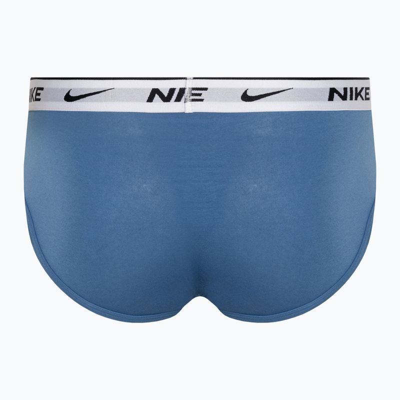 Pánske nohavičky Nike Everyday Cotton Stretch 3 páry star blue/wolf grey/black white 5