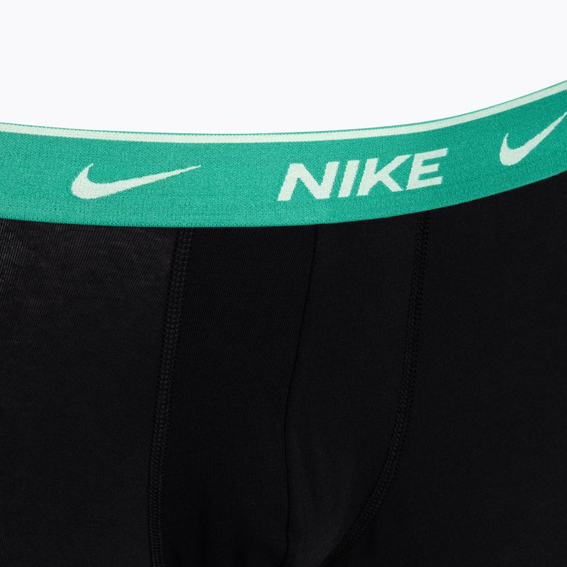 Pánske boxerky Nike Everyday Cotton Stretch Trunk 3 páry modrá/tyrkysová/ružová 6