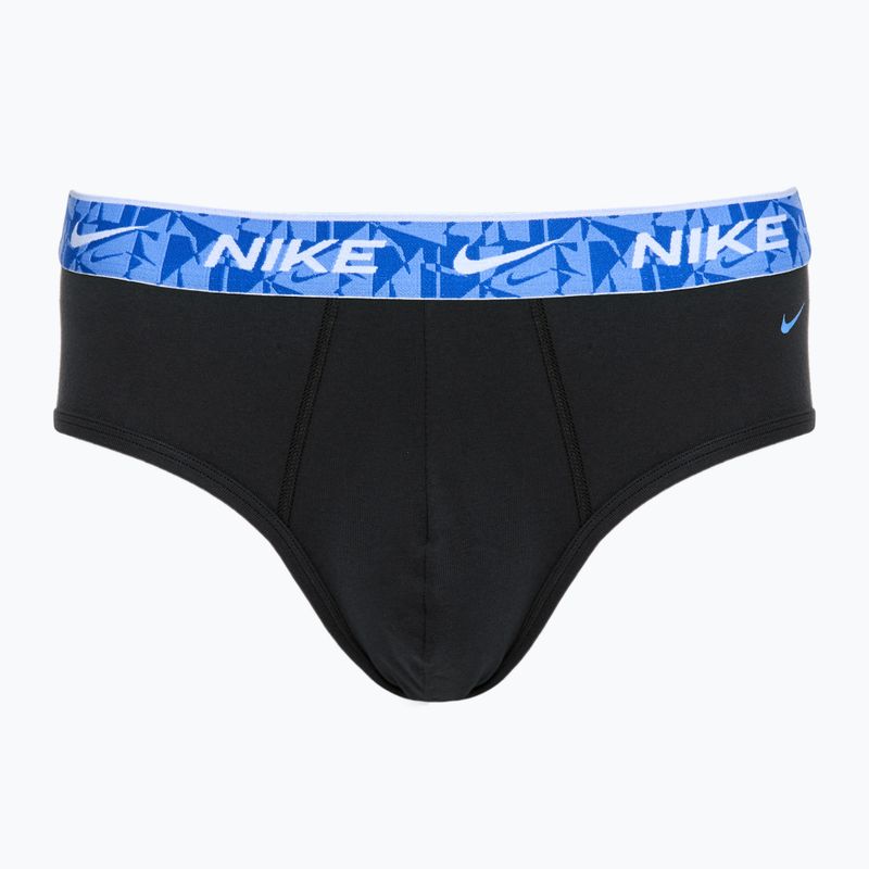 Pánske nohavičky Nike Everyday Cotton Stretch Brief 3 páry black/green/black 4