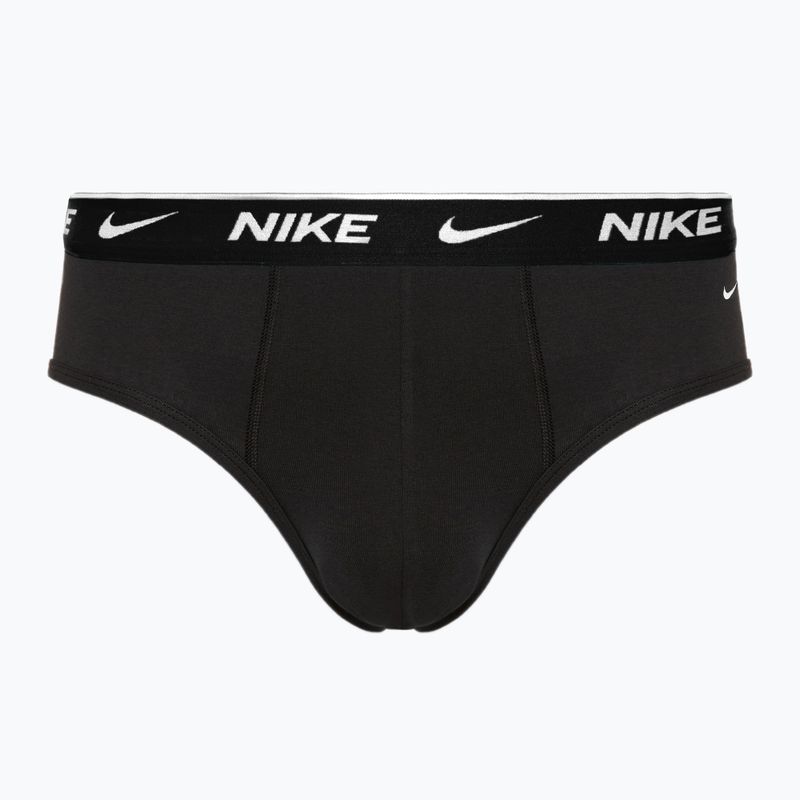 Pánske nohavičky Nike Everyday Cotton Stretch Brief 3 páry black dusty/ast/arry navy 3