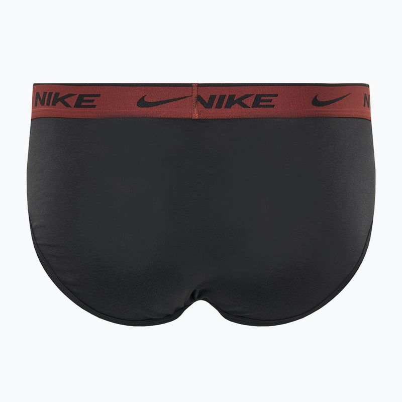 Pánske nohavičky Nike Everyday Cotton Stretch Brief 3 páry cyber black/heather grey/dark pony 3