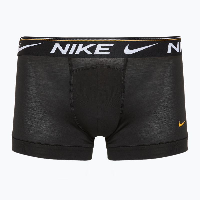 Pánske boxerky Nike Dri-FIT Ultra Comfort Trunk 3 páry black gold/storm/black 4