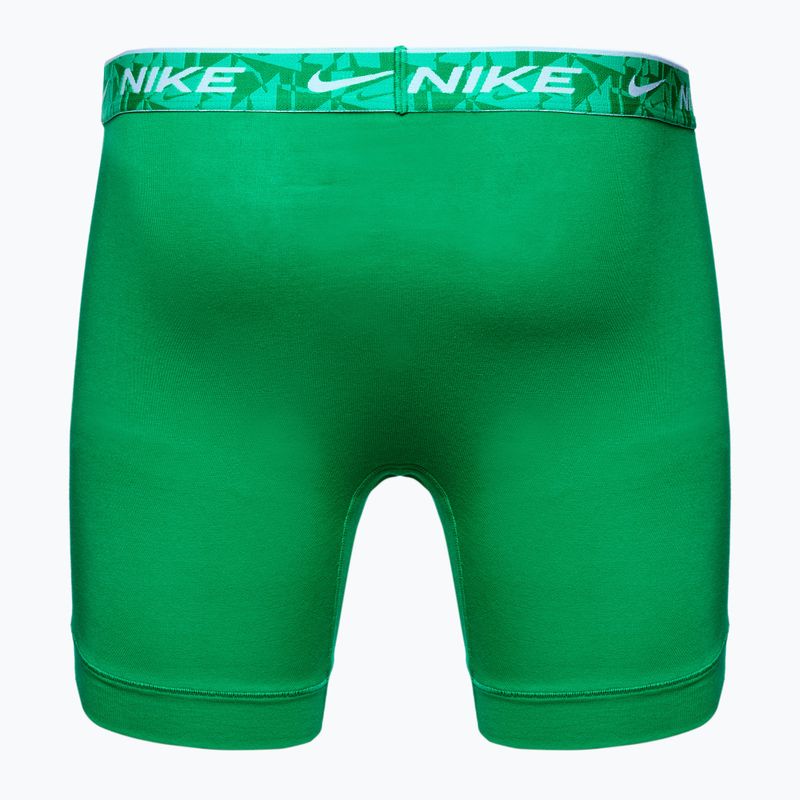 Pánske boxerky  Nike Everyday Cotton Stretch 3 pary green/black 5