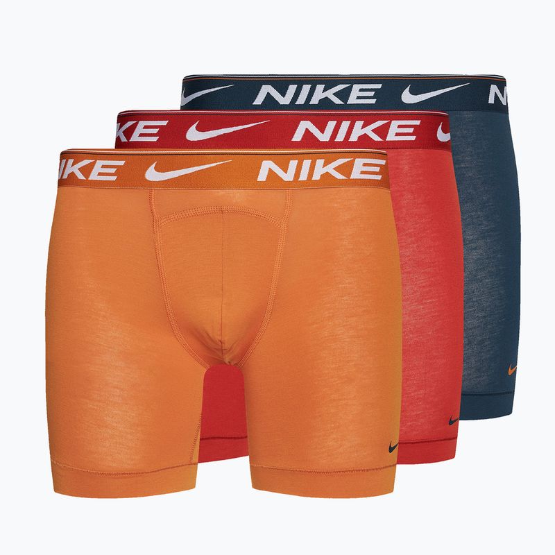 Pánske boxerky Nike Dri-FIT Ultra Comfort  3 páry monarch/dragon red/armony navy