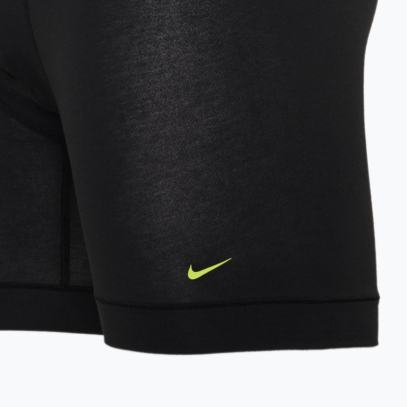 Pánske boxerky  Nike Everyday Cotton Stretch 3 pary cyber black/heather grey/dark pony 4