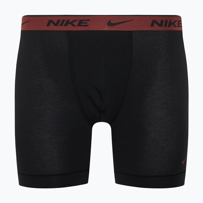 Pánske boxerky  Nike Everyday Cotton Stretch 3 pary cyber black/heather grey/dark pony 5