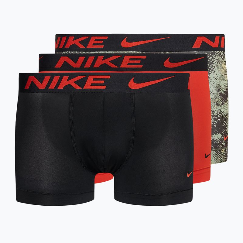 Pánske boxerky Nike Dri-Fit Essential 3 páry cromson/team orange/black