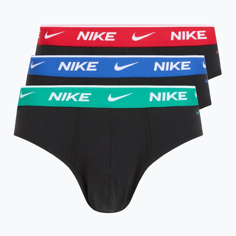 Pánske slipy Nike Everyday Cotton Stretch Brief 3 páry multicolor