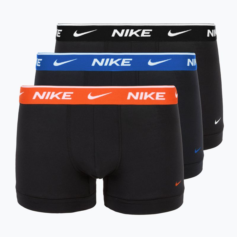 Pánske boxerky Nike Everyday Cotton Stretch Trunk 3 páry multicolor