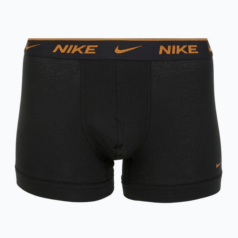 Pánske boxerky Nike Everyday Cotton Stretch Trunk 3 pary light crimson/midnight navy/black 4