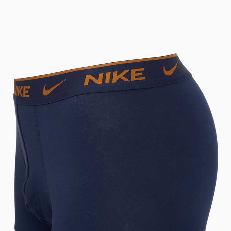 Pánske boxerky Nike Everyday Cotton Stretch Trunk 3 pary light crimson/midnight navy/black 6