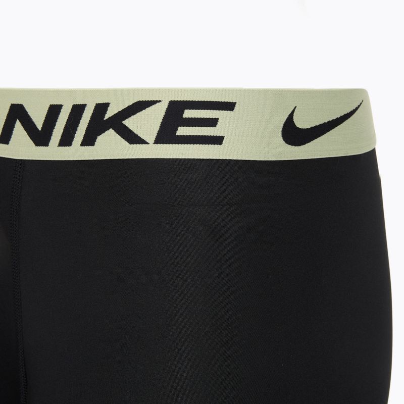 Pánske boxerky Nike Dri-Fit Essential Micro Boxer Brief 3 pary blk washed coral/olive aura/abrtract blue edge wb 6