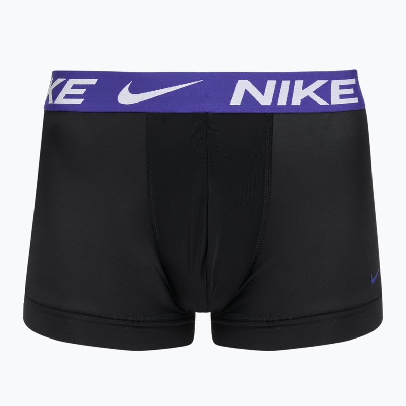 Pánske boxerky Nike Dri-Fit Essential Micro Trunk 3 pary black university gold/deep night/dark team red wb 4