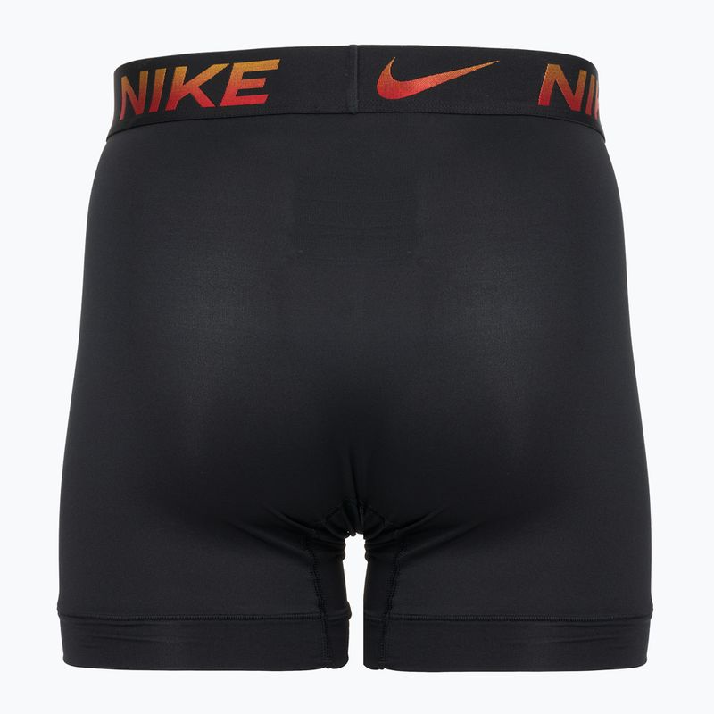 Pánske boxerky Nike Dri-Fit Essential Micro Boxer Brief 3 pary university red/black/black metallic grdient wb 5