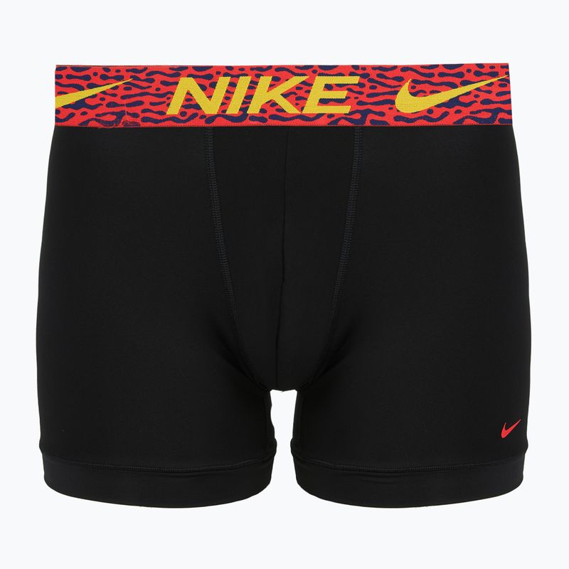 Pánske boxerky Nike Dri-Fit Essential Micro 3 pairs blklightcrimson/ brightcitron/evergreenaur 3
