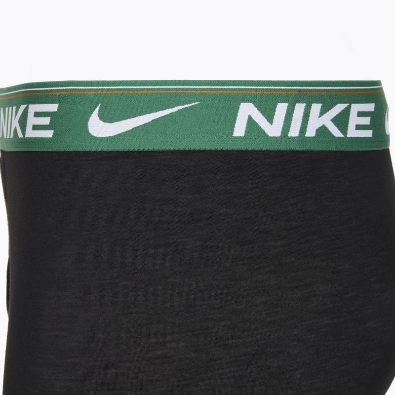 Pánske boxerky Nike Dri-FIT Ultra Comfort 3 pary black evrgreen aura/deep night/black waistband 6