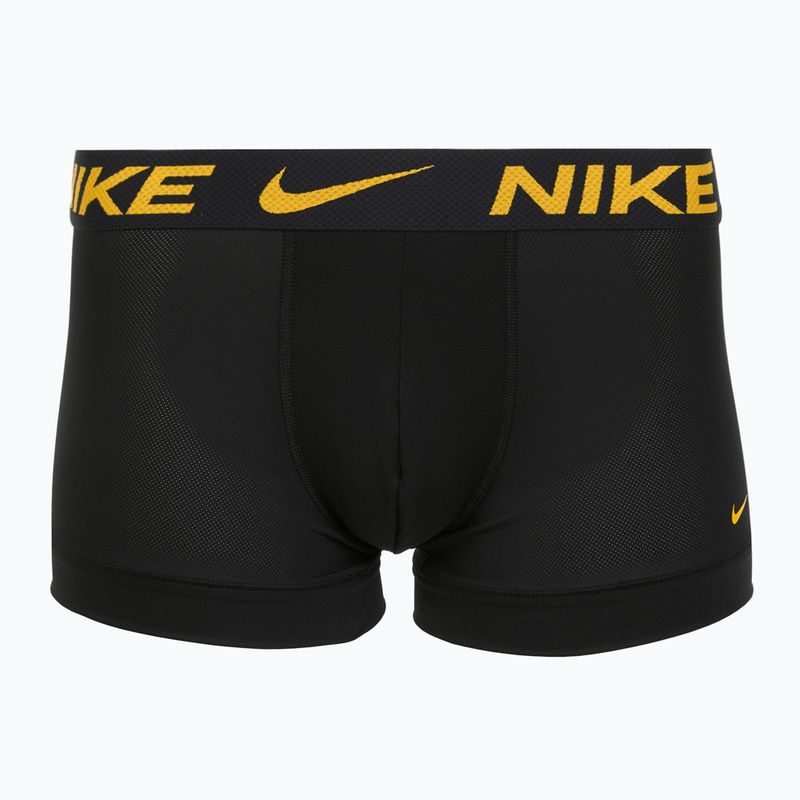 Pánske boxerky Nike Dri-FIT Cotton Trunk 3 pary deep night/university gold/green shock 4