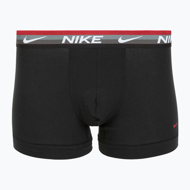 Pánske boxerky Nike Everyday Cotton Stretch Trunk 3 pary blk mt airmx wb/uni red/clear grey high shine wb 4