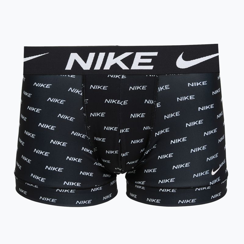 Pánske boxerky Nike Dri-Fit Essential 3 pairs black nike print/mars stone/deep night 3