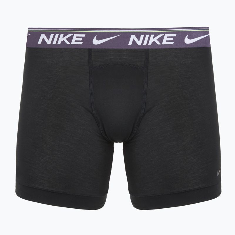 Pánske boxerky Nike Dri-FIT Ultra Comfort 3 pairs black/team crimson/dark raisin/black 6