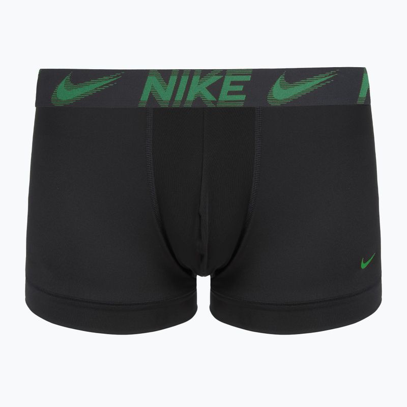 Pánske boxerky Nike Dri-Fit Essential Micro Trunk 3 pairs black/game royal/malachite/un gold/zoom wb 5