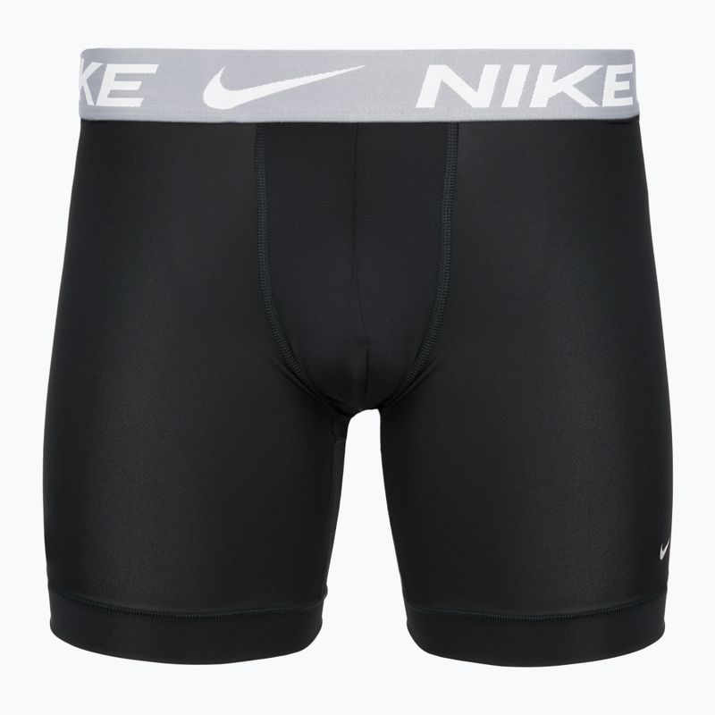 Pánske boxerky Nike Essential Micro 3 pairs black/sapphire/wolf grey/team crimson 5