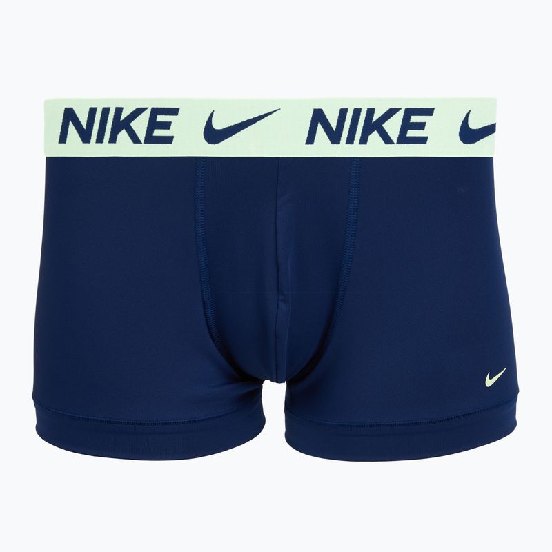 Pánske boxerky Nike Dri-Fit Essential Micro Trunk 3 pairs navy 2