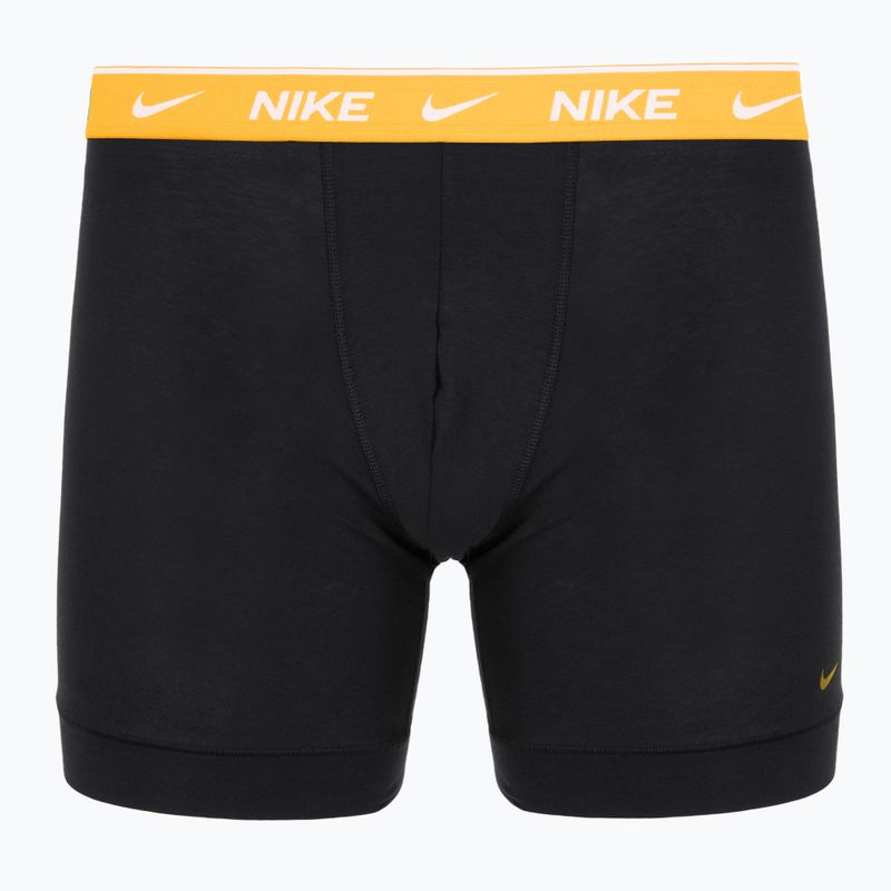 Pánske boxerky Nike Essential Cotton Stretch 5 pairs black/volt/pt red/game royal/sm green/un gold wb 5