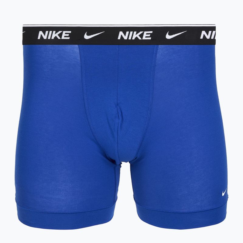 Pánske boxerky Nike Cotton Stretch Boxer Brief black/blue/navy 2