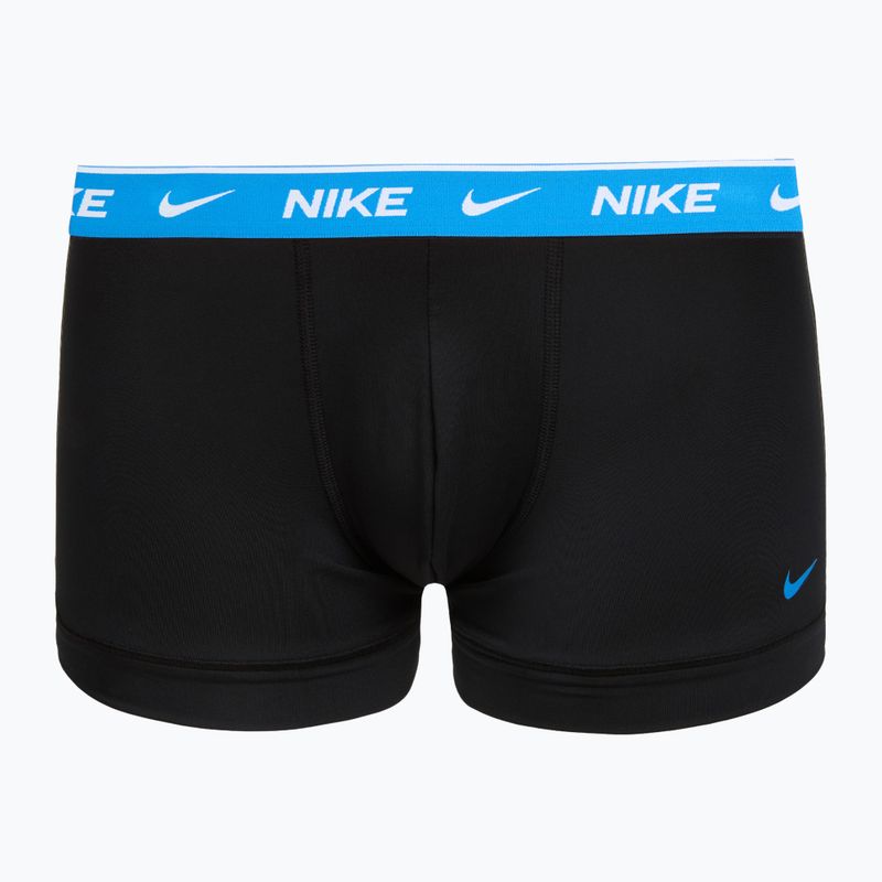 Pánske boxerky Nike Cotton Stretch Trunk 3 pack open black 2