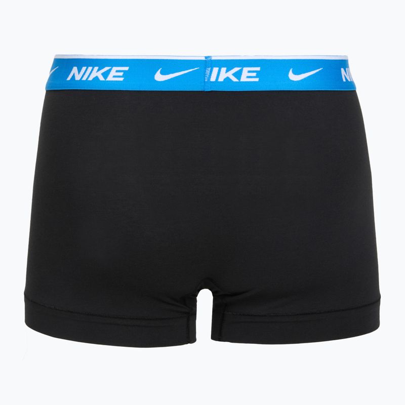 Pánske boxerky Nike Cotton Stretch Trunk 3 pack open black 3