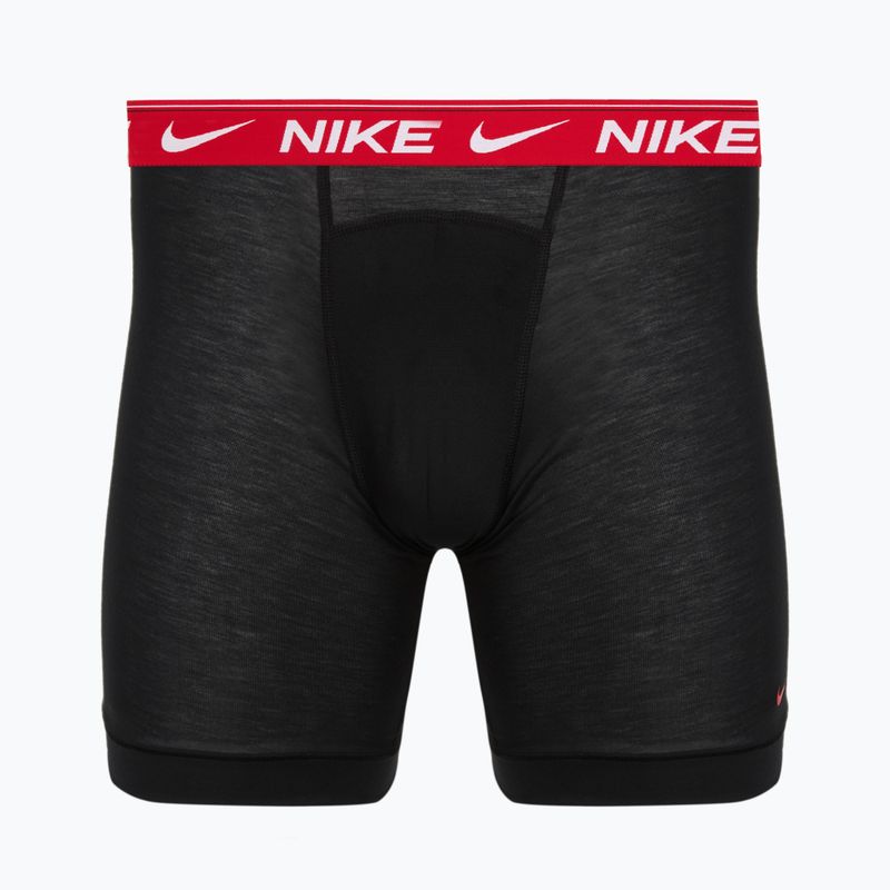 Pánske boxerky Nike Dri-FIT Ultra Comfort Long 3 pack gray 2