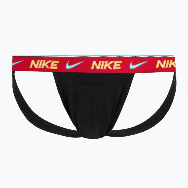Pánske boxerky Nike Cotton Stretch Jock Strap Steel Grey 4