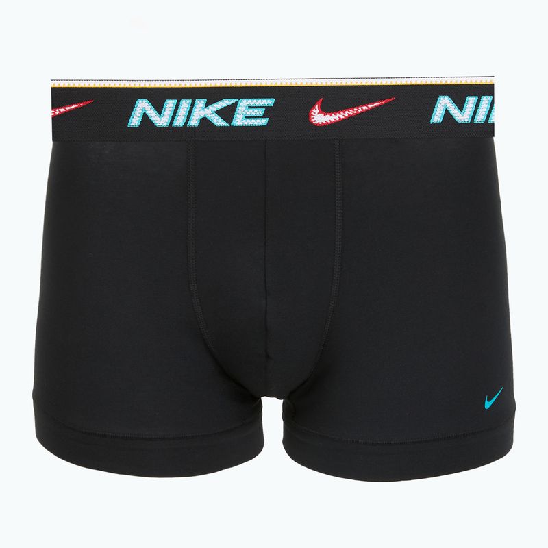 Pánske boxerky Nike Cotton Stretch Trunk 3 pack steel Grey 2