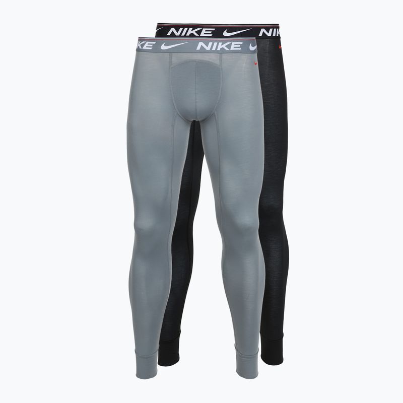 Pánske legíny Nike Ultra Comfort 2 pack carbon heather