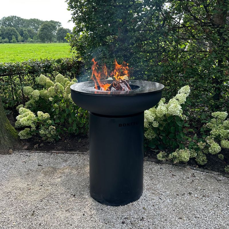 Záhradné ohnisko BonFeu BonBiza black 6