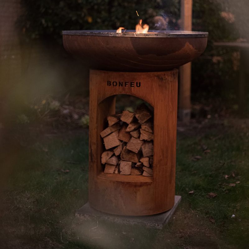 Záhradné ohnisko BonFeu BonBiza corten 13