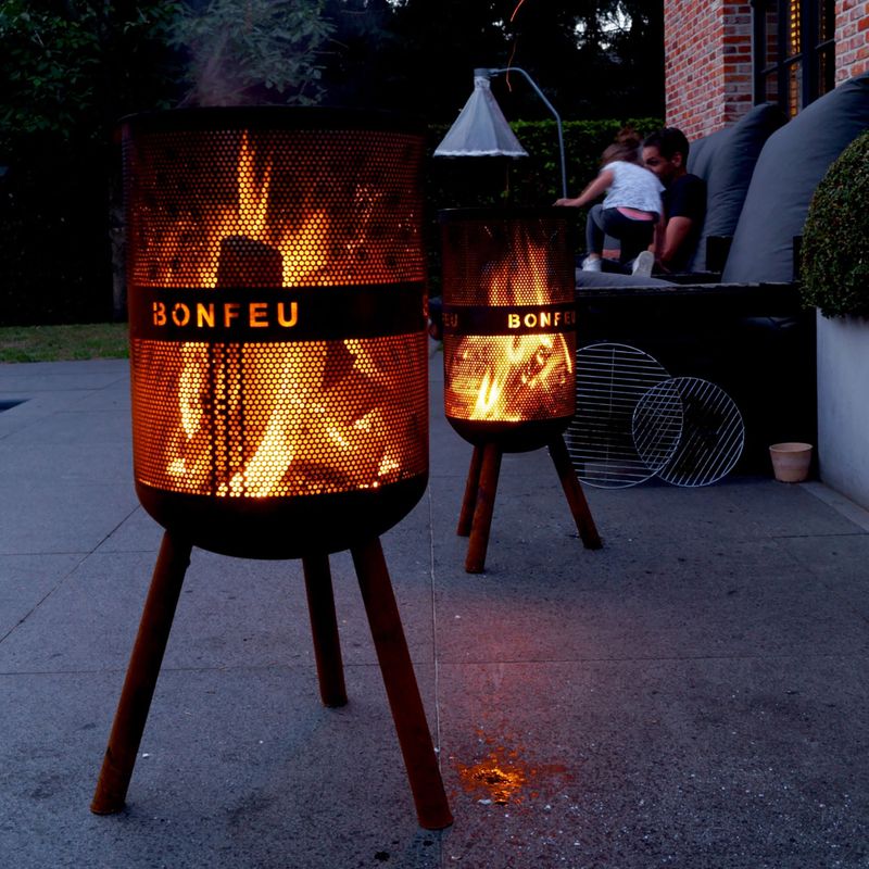 Záhradné ohnisko BonFeu BonVes corten 10