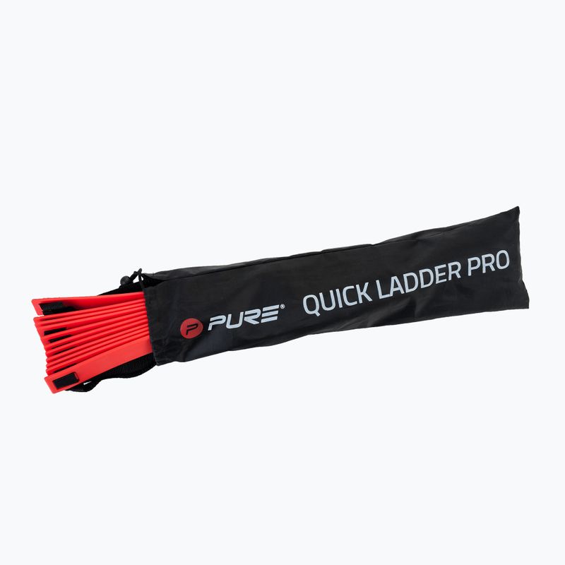 Koordinačný rebrík Pure2Improve Pro 4,5 m čierny/červený 2212 8