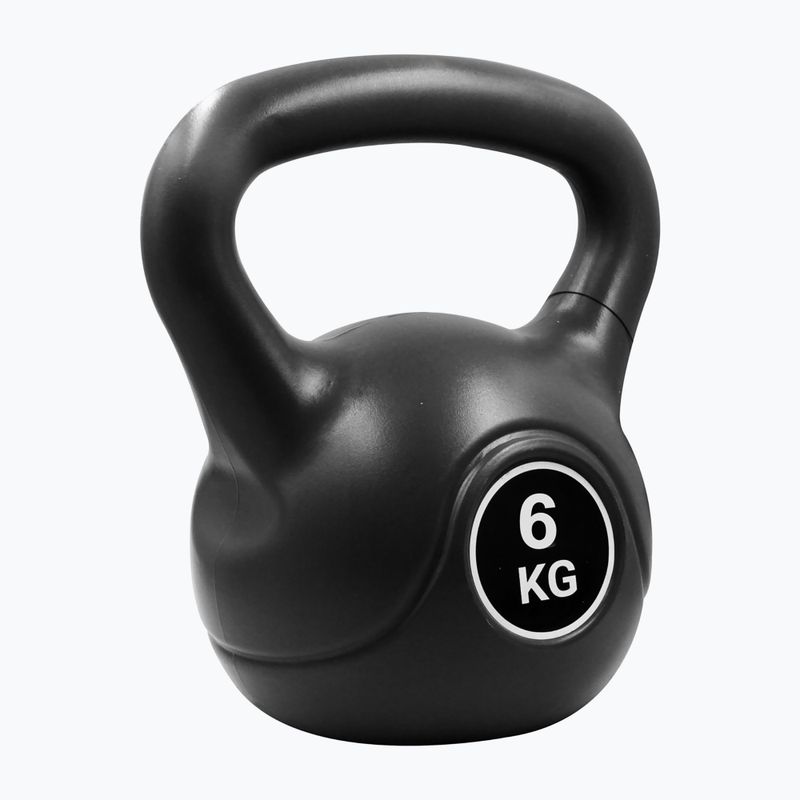 Kettlebell 6 kg Pure2Improve čierny P2I202090 2