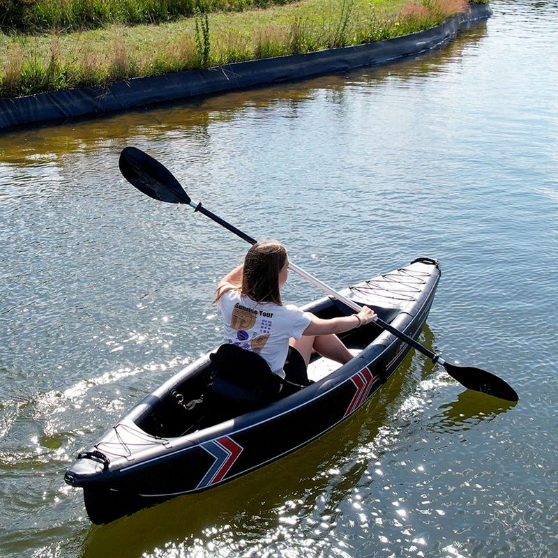 Pure4Fun Dropstitch black 160000 Vysokotlakový nafukovací kajak pre 1 osobu 7