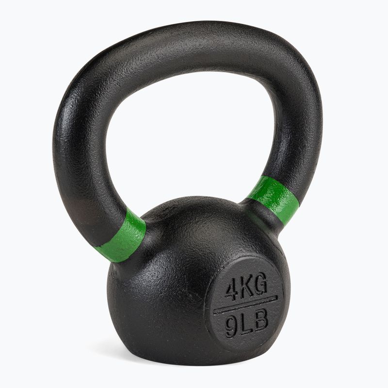 Kettlebell 4 kg Pure2Improve čierny P2I810070